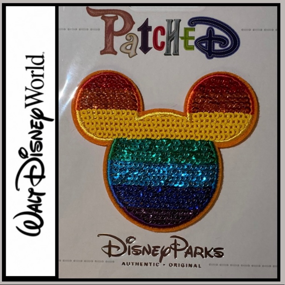 Rainbow Mickey Mouse Patch